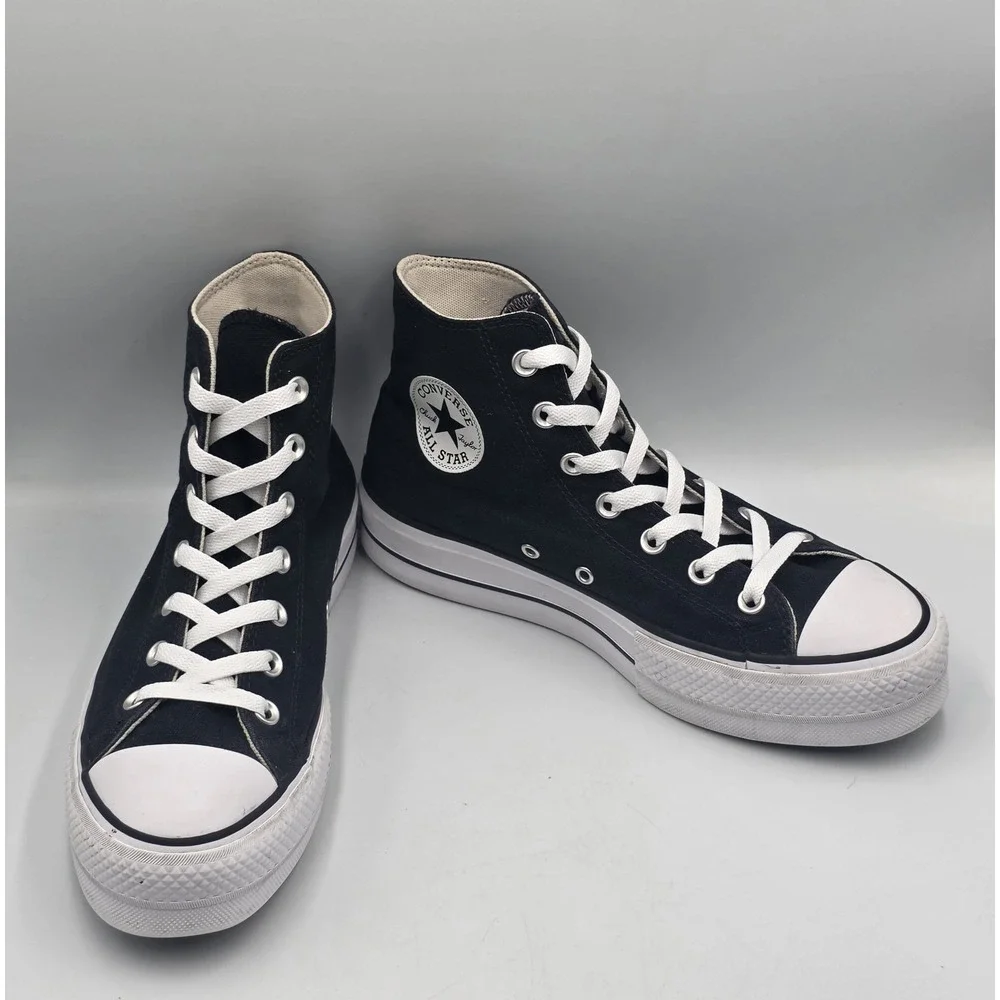 Converse Chuck Taylor All Star Lift Platform High Top Black Women's 8.5 560845F